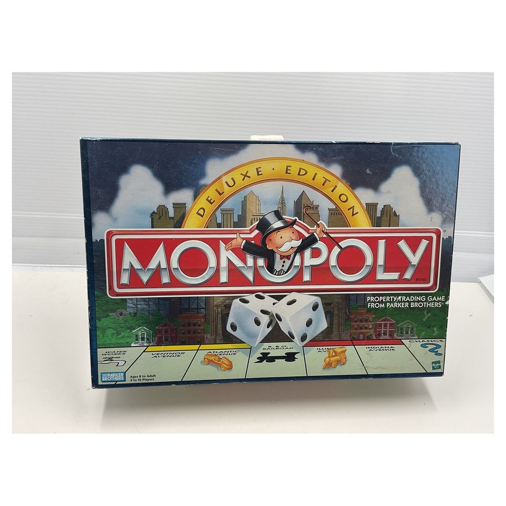 Monopoly Deluxe‎ Edition Board Game by Parker Brothers
